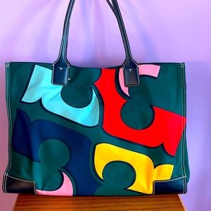 Tory Burch multicolor tote